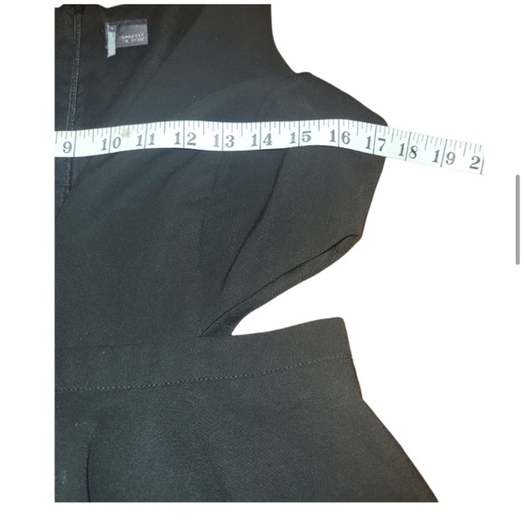 Urban Outfitters Sparkle and Fade Black cut out skater dress sz 6 - Picture 8 of 11